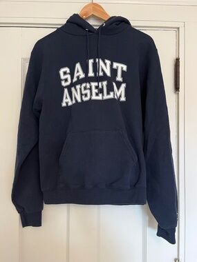 Champion St Anselm College Hooded Sweatshirt Size S